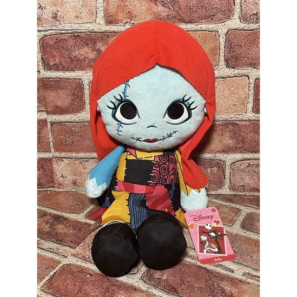 Nightmare Before Christmas Sally Plush Doll Toy  16" Disney NWT